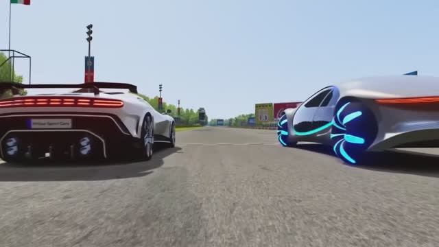 Maurice Lessing -  Magic (Extended Mix ),2021 / Mercedes Benz Vision AVTR Vs Bugatti Centodieci