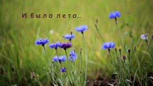 И было лето... Музыка Карена Саркисяна "Запоздалые слова".