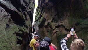 Чёртовая Расщелина в Скалах Довбуша