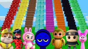 ВЫБЕРИ НОВОЕ ИСПЫТАНИЕ НА ЛЕСТНИЦАХ СПРУНКИ ТУНГ ТУНГ САУР В МАЙНКРАФТ