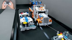 Как остановить превышающие скорость автомобили Lego