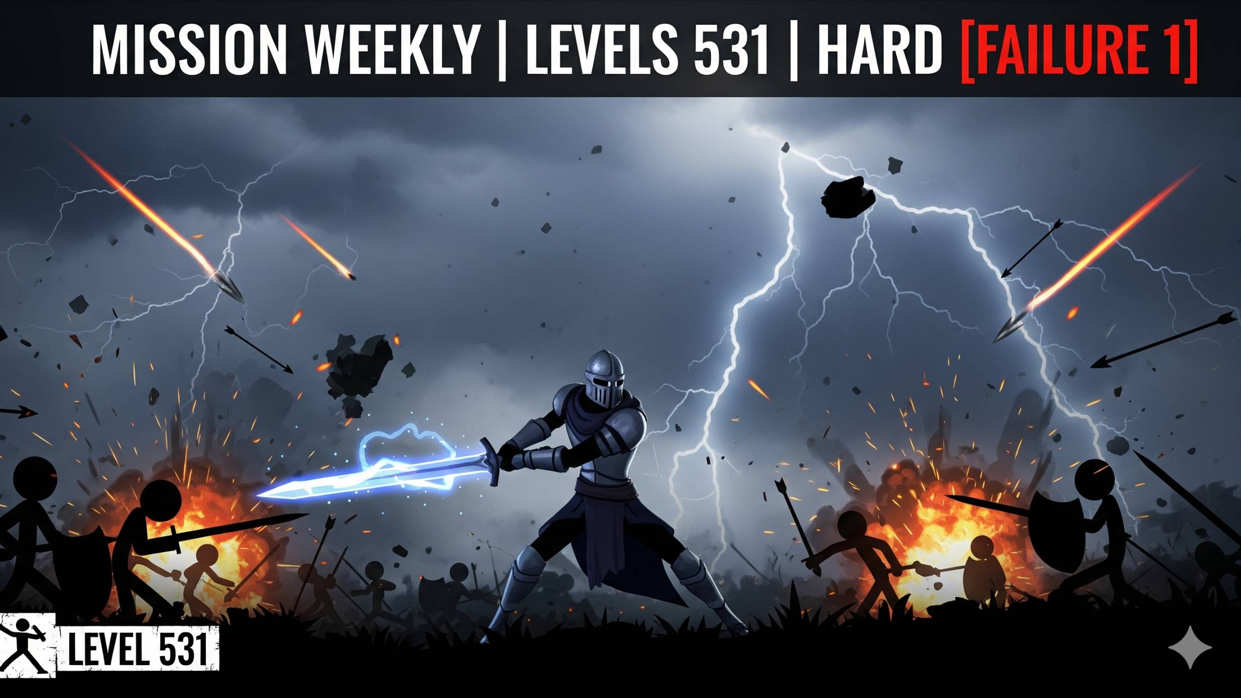 Mission Weekly | Levels 531 | Hard [Failure 1]