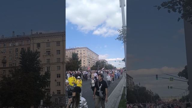 Крестный ход в Москве смотреть онлайн