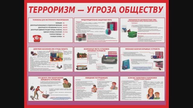 Терроризм-угроза обществу. смотреть онлайн