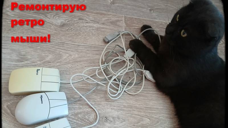 Как я ретро-мыши чинил