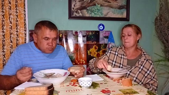 Жизнь в деревне. Хоть жиденького похлебать