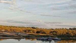приземление самолёта город Сыктывкар