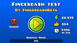 БЕТА ТЕСТЫ FINGERDASH