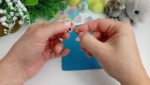 Цветочный браслет из бисера 🌼