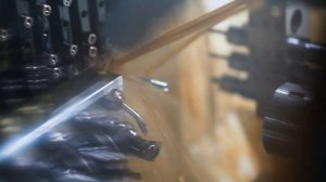 How to produce 180mm long aluminum bolts with SW-266 swiss type CNC Lathe ｜ SWISS TYPE CNC LATHE