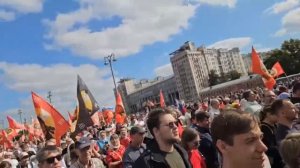 В общемосковском крестном ходе приняли участие более 40 тысяч человек!