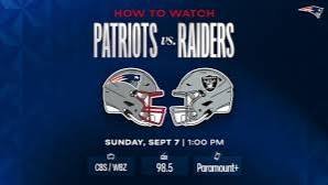 Нью-Ингленд Пэтриотс — Лас-Вегас Рэйдерс| 07.09.2025 | NFL Прямая трансляция.