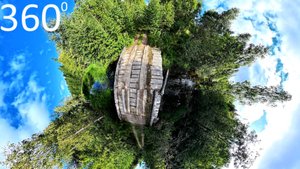 360 video. Красивое место в лесу #rutube360