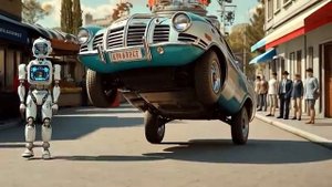 2nd Journey into the Retro Future 1950s Sci-Fi AI Video 4K - Jazz Big Band original soundtrack [get-