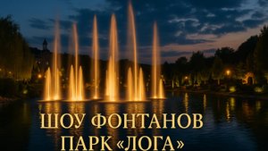ШОУ ФОНТАНОВ. парк „Лога“  «Ростовская область».