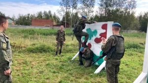 Занятие военнослужащих ВДВ на полосе препятствий Спортивно-тактической базы Gunpoint.su" 06.09.2025г
