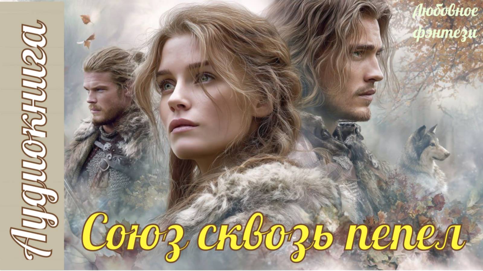 Аудиокнига ПОЛНОСТЬЮ Любовное фэнтези Союз сквозь пепел