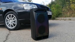 Как играет беспроводная блютуз колонка Урал Молния 900 №2