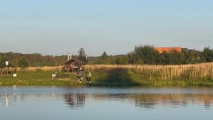 Вот такие свечи делает осетр на высаживании