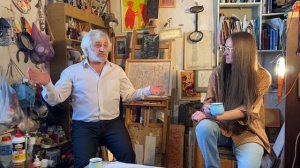 Артём Киракосов ЖИВЫЕ КРАСКИ БЫТИЯ фильм Анны Травинской 2023 Сакральная поэзия