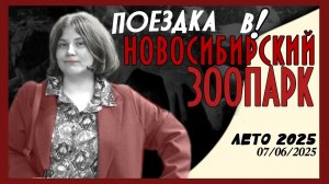 НОВОСИБИРСКИЙ ЗООПАРК:моя поездка, Лето 2025.ЖИВОТНЫЕ Новороссийского зоопарка. - 1ЧАСТЬ