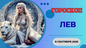 ♌️ 8 СЕНТЯБРЯ 2025: ГОРОСКОП НА СЕГОДНЯ ДЛЯ ЛЬВА - ВАШ ЗВЕЗДНЫЙ ЧАС НАСТУПИЛ!