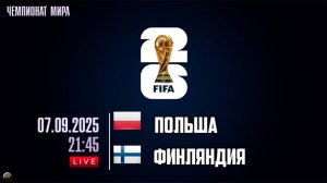 Отборочный матч чемпионата мира по футболу. Польша - Финляндия. Обзор