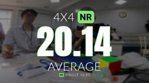 NR [20.14] 4х4 Average (NR Single 16.95) // Uzbekistan Nationals 2025