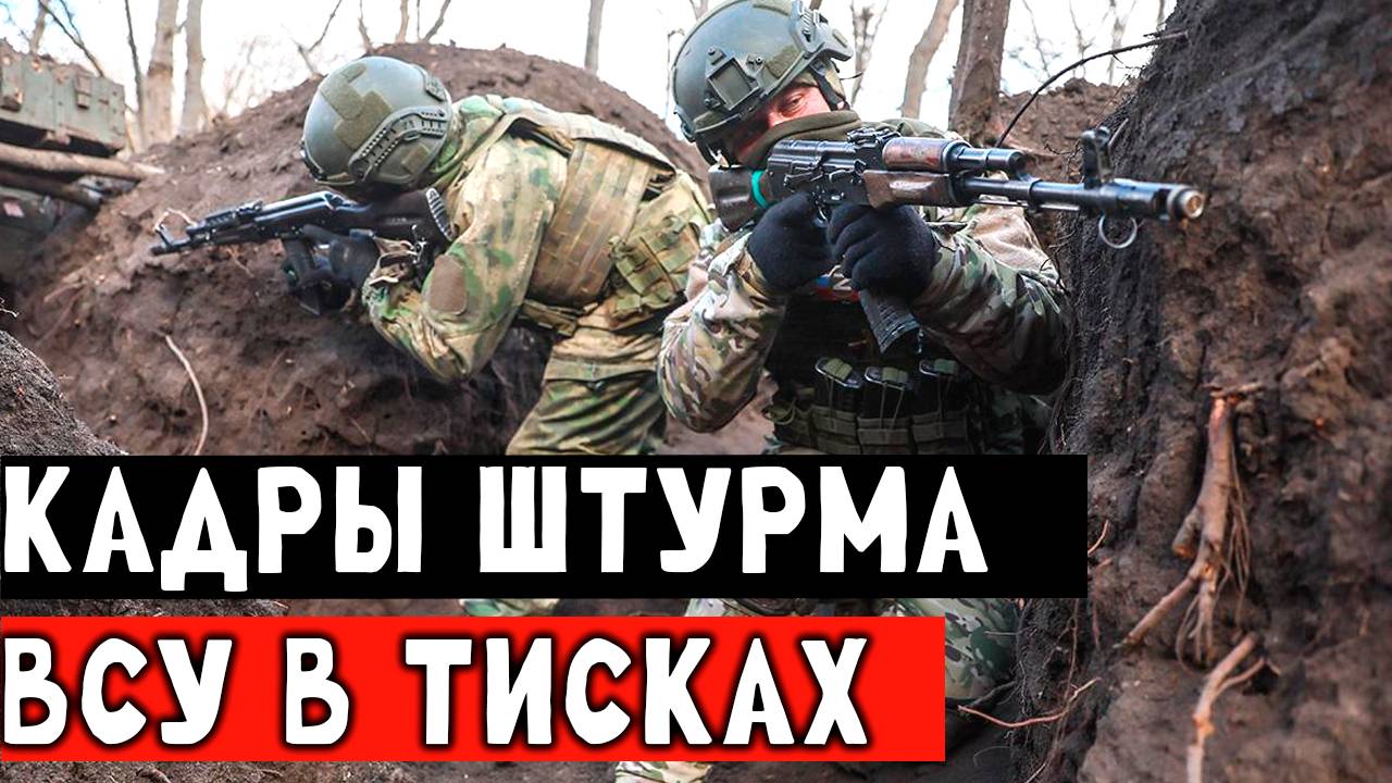 Штурм позиций ВСУ, в рамках специальной военной операций смотреть онлайн