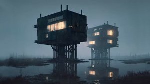 Eternal Dystopia -- Observers - Meditative Dark Ambient Journey - Relaxing Post Apocalyptic Ambient
