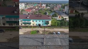 Уруссу с крыши дома