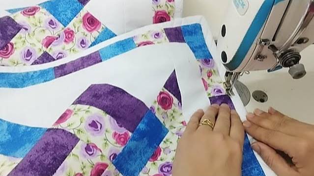 🩵 Как превратить простые блоки в красивое лоскутное одеяло! смотреть онлайн