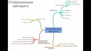 ОТХАРКИВАЮЩИЕ ПРЕПАРАТЫ_ Классификация, Механизм Действия, Показания, Побочки, Противопоказания