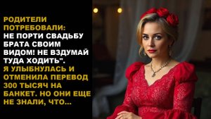 Не порти свадьбу брата своим внешним видом — оставайся дома! — высказали мне родители. Но они...