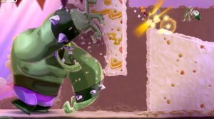 Играем в Rayman Legends Фиеста мёртвых. Как мультики этап Прочь злые мексиканцы.