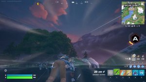 Сыграл в Fortnite