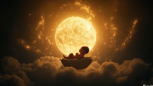 Нейро музыка "Колыбельная" русская народная песня#музыка#нейро#стихи