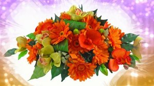 Футаж. Цветочный фон 235