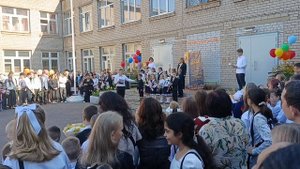 Первое Сентября 2025, поем и читаем стихи.