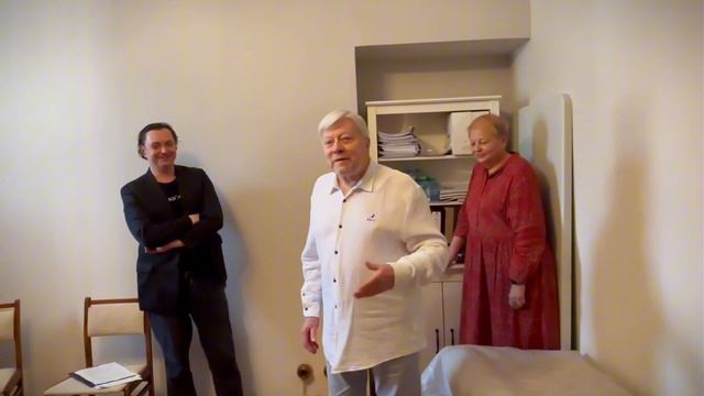 Василий Немирович-Данченко на открытии музея после трехлетней реставрации