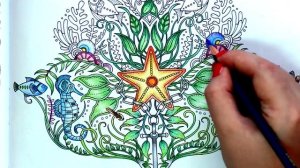 Раскраска антистресс | Затерянный океан #2