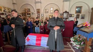 Останки бойца Красной армии перезахоронили в Кахетии