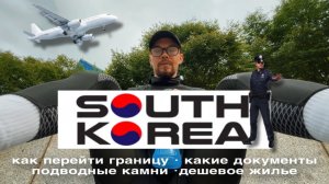 Как пройти границу Кореи в 2025. Что нужно для того чтобы приехать в Корею .