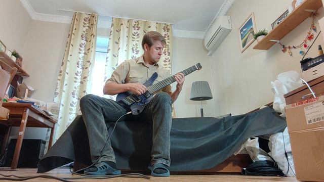 Обзор звука мультимензурной безголовой 8-струнной электрогитары Mc Tang смотреть онлайн