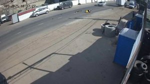 ‼️Самокатчик подрезал «Газель» в Подмосковье‼️