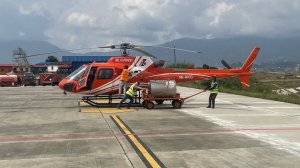 Экспедиция Клуба 8000  на Манаслу. перелет Катманду - Самагаон