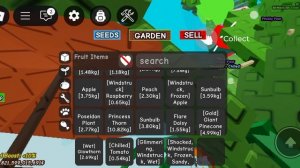 вырасти сад роблокс