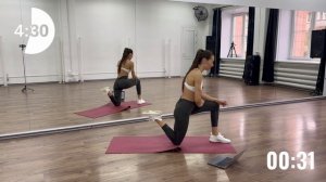 Тренировка full body 10 минут на все тело без инвентаря / жиросжигающая тренировка 08.09