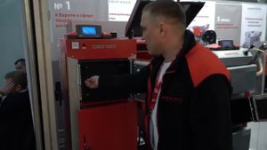 Defro Komfort Eko Lux - автоматический угольный котел. Котел Дефро Комфорт Эко Люкс - видео-обзор.