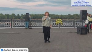 Марина Иванова - Марш волонтёров (Сарапул; 29.08.2025г.)